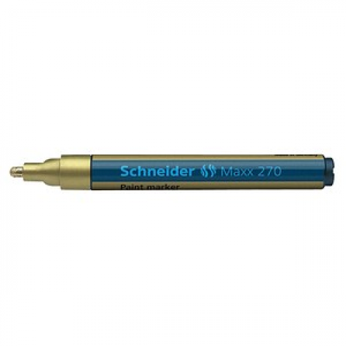 Schneider Maxx 270 Lackmarker gold 1,0 - 3,0 mm, 1 St.