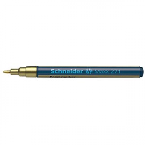 Schneider Maxx 271 Lackmarker gold 1,0 - 2,0 mm, 1 St.