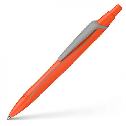 Schneider Kugelschreiber Reco orange Schreibfarbe blau, 1 St.