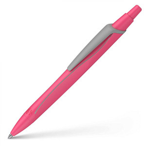 Schneider Kugelschreiber Reco pink Schreibfarbe blau, 1 St.