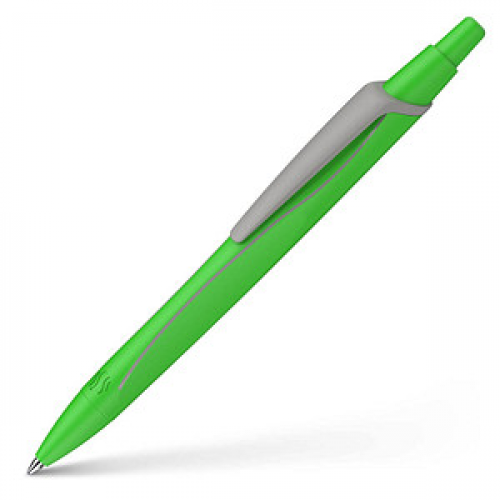 Schneider Kugelschreiber Reco grün Schreibfarbe blau, 1 St.
