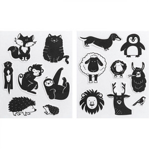 HEYDA Motivstempel-Set Tiere 10,0 - 55,0 mm