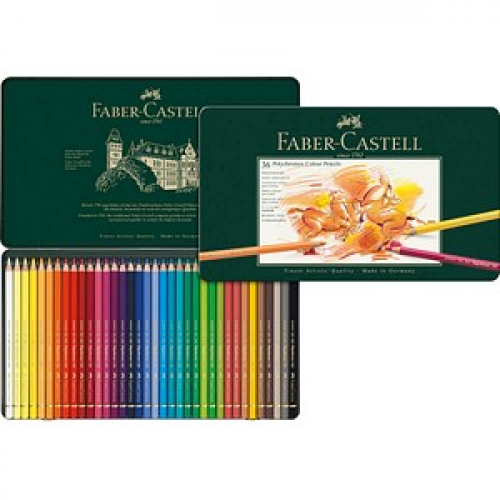 FABER-CASTELL Polychromos Buntstifte farbsortiert, 36 St.