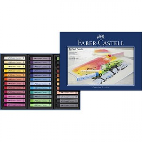 FABER-CASTELL Creative Studio Pastellkreide farbsortiert 36 St.
