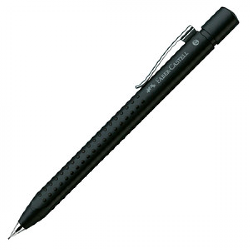 FABER-CASTELL GRIP 2011 Druckbleistift schwarz B 0,7 mm, 1 St.