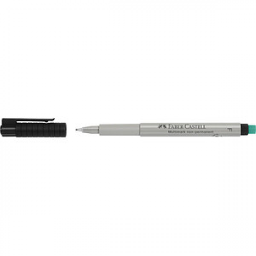 FABER-CASTELL MULTIMARK Folienstift schwarz 0,6 mm non-permanent