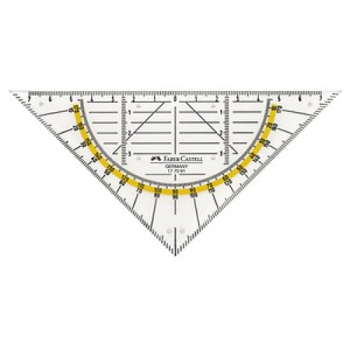 FABER-CASTELL Geometrie-Dreieck 14,0 cm