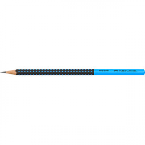 FABER-CASTELL 2001 Bleistift HB schwarz/blau, 1 St.