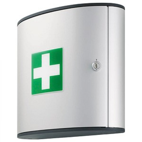 DURABLE Medizinschrank FIRST AID BOX M ohne Füllung silber