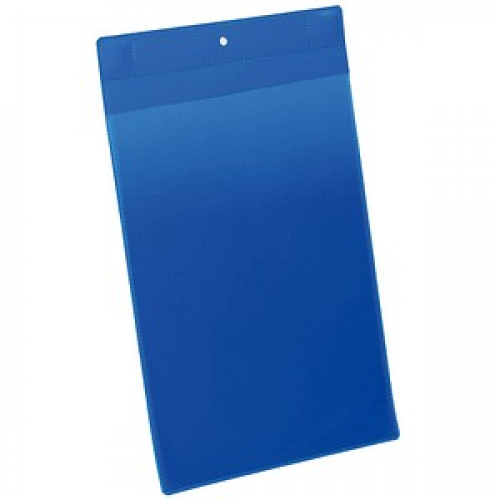 DURABLE Magnettaschen blau A4, 10 St.