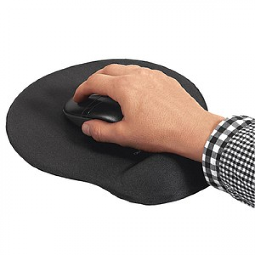 DURABLE Mousepad mit Handgelenkauflage anthrazit