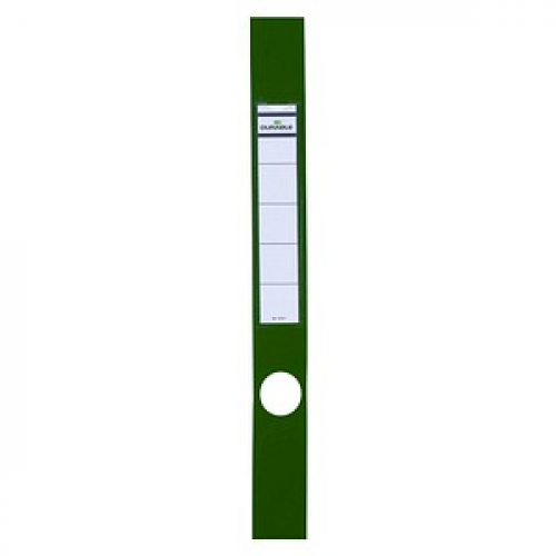 10 DURABLE Ordneretiketten ORDOFIX® grün für 5,0 cm Rückenbreite