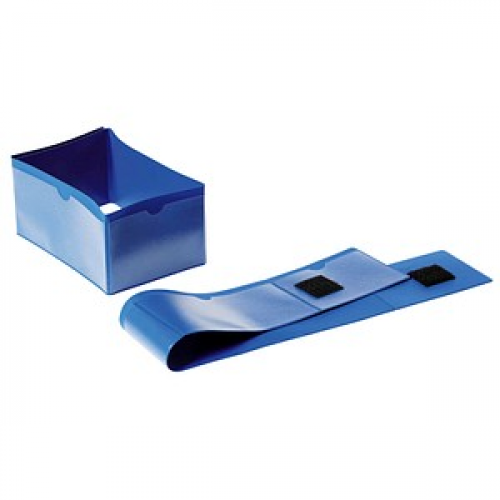 DURABLE Palettenbanderolen blau 59,6 x 7,5 cm, 50 St.