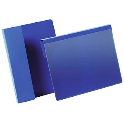 DURABLE Kennzeichnungstaschen blau A5, 50 St.