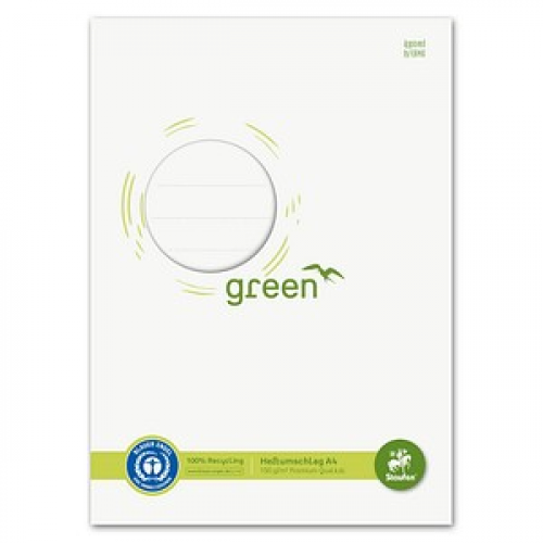 Staufen® Heftumschlag green weiß Papier DIN A4