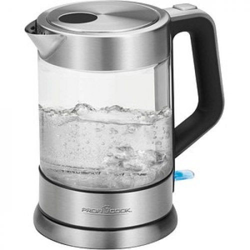 ProfiCook Wasserkocher PC-WKS 1107 G transparent 1,5 l 2.200 W