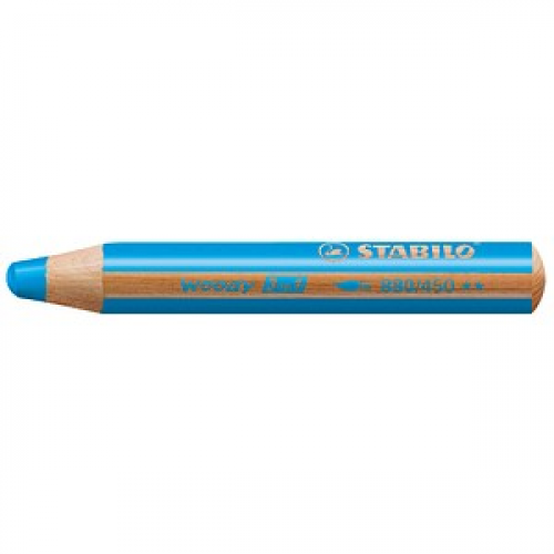 STABILO woody 3 in 1 Buntstift blau, 1 St.