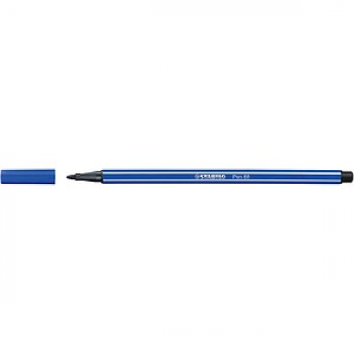 STABILO Pen 68 Filzstift blau, 1 St.