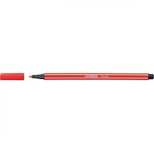 STABILO Pen 68 Filzstift rot, 1 St.