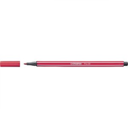 STABILO Pen 68 Filzstift rot, 1 St.