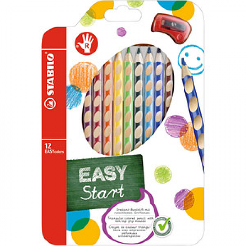 STABILO EASYcolors R Buntstifte farbsortiert, 12 St.