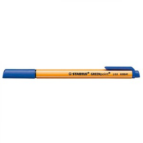 STABILO GREENpoint Filzstift blau, 1 St.