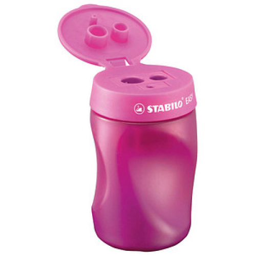 STABILO Dosenspitzer doppelt EASYsharpener pink