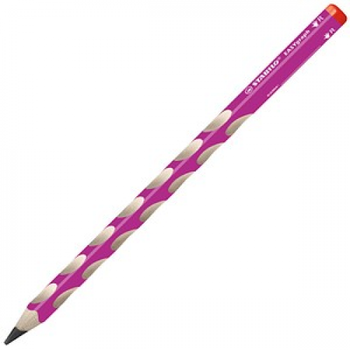 STABILO EASYgraph Bleistifte HB pink, 12 St.