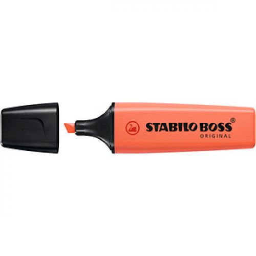 STABILO BOSS ORIGINAL Textmarker rot, 1 St.