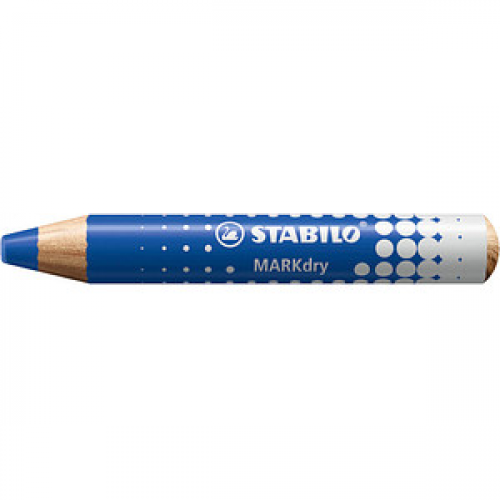 STABILO MARKdry Whiteboard- und Flipchart-Marker blau 1,0 - 10,0 mm, 1 St.