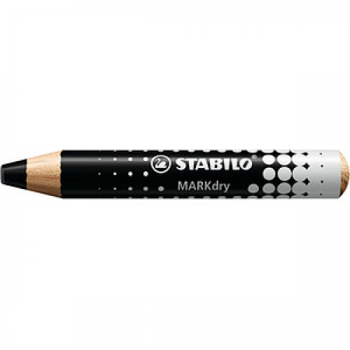 STABILO MARKdry Whiteboard- und Flipchart-Marker schwarz 1,0 - 10,0 mm, 1 St.