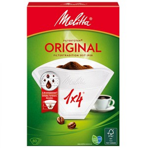 80 Melitta ORIGINAL 1x4 Kaffeefilter