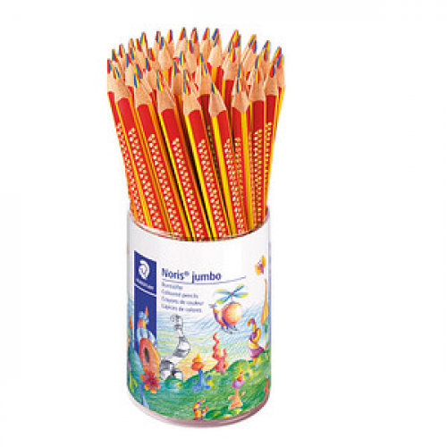 STAEDTLER Noris Club® jumbo Buntstifte mehrfarbig, 50 St.