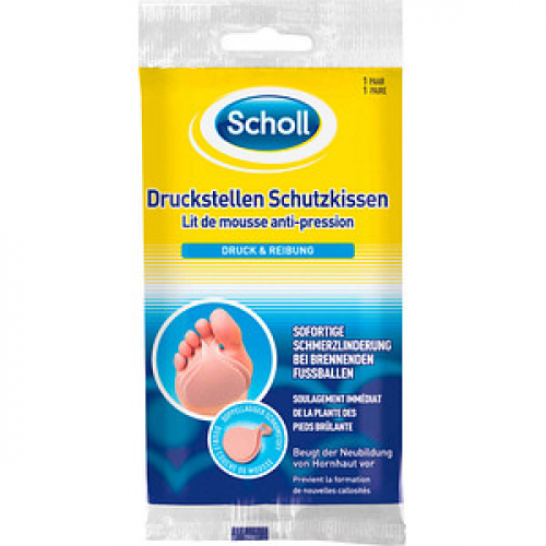 Scholl Pflaster Druckstellen-Schutzkissen 237814001 beige, 1 Paar