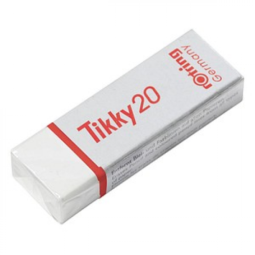 rotring Radiergummi Tikky 20 weiß