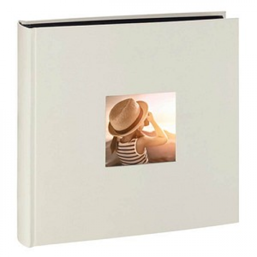 hama Fotoalbum Fine Art neutral 30,0 x 30,0 cm, 100 schwarze Seiten