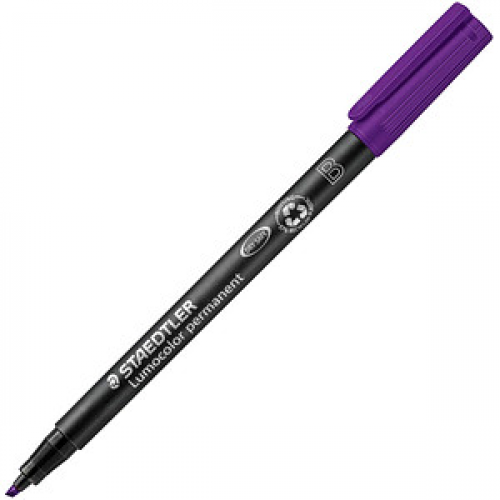 STAEDTLER Lumocolor® Folienstift violett 1,0 - 2,5 mm permanent