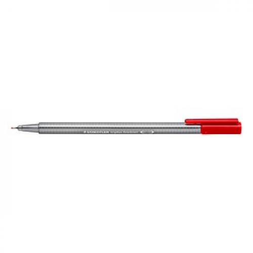 STAEDTLER triplus® 334 Fineliner rot 0,3 mm, 1 St.