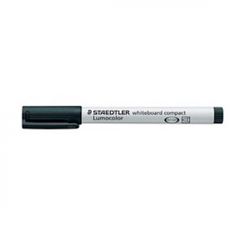 STAEDTLER compact Whiteboard-Marker schwarz 1,0 - 2,0 mm, 10 St.