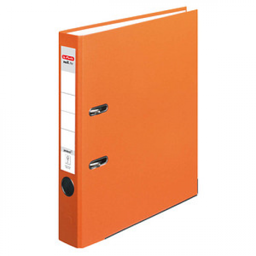 herlitz maX.file protect Ordner orange Kunststoff 5,0 cm DIN A4