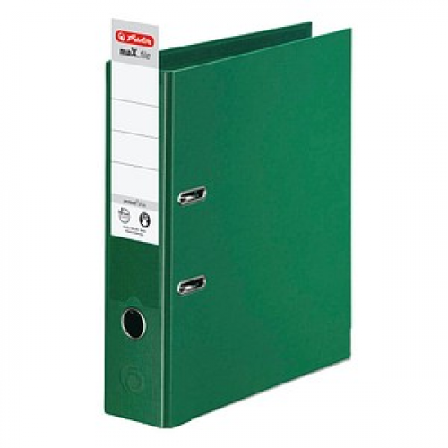 herlitz maX.file protect plus Ordner grün Kunststoff 8,0 cm DIN A4