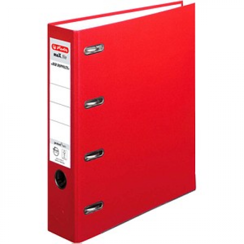 herlitz maX.file protect Doppelordner rot Karton 7,0 cm