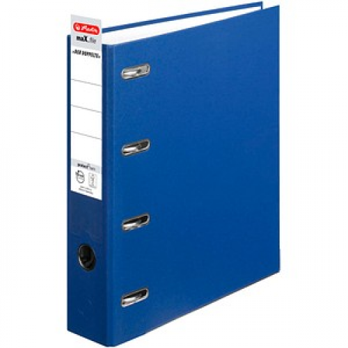 herlitz maX.file protect Doppelordner blau Karton 7,0 cm