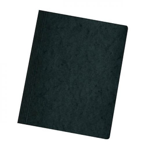 herlitz Schnellhefter Quality Karton schwarz DIN A4