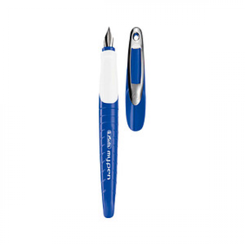 herlitz my.pen Patronenfüller blau/weiß M (mittel)