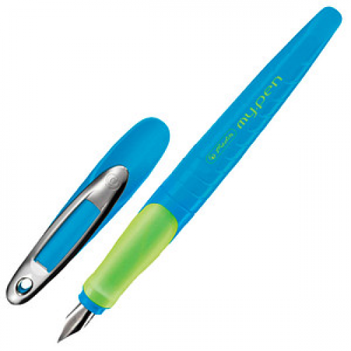 herlitz my.pen Patronenfüller blau/neon M (mittel)