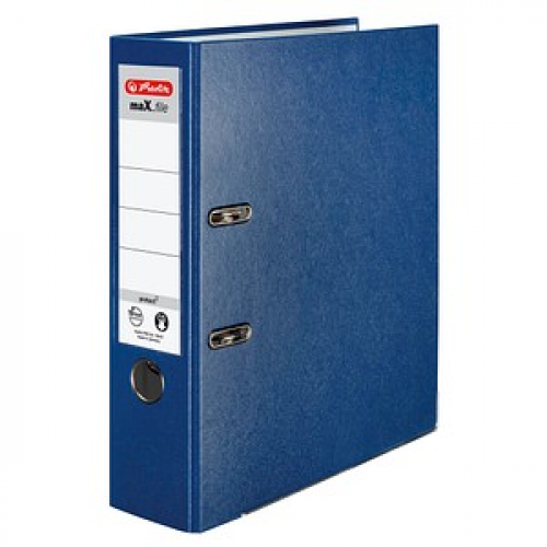 herlitz maX.file protect Ordner blau Kunststoff 8,0 cm DIN A4