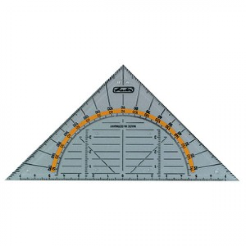 herlitz Geometrie-Dreieck 16,0 cm