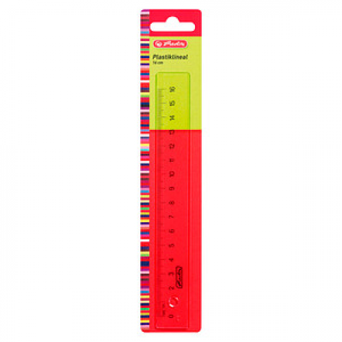 herlitz Lineal 16,0 cm, transparent