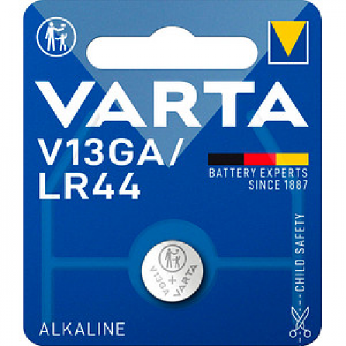 VARTA Knopfzelle V13GA/LR44 1,5 V